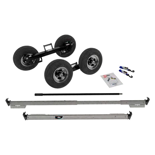 4.8 X 8 Speed® Lube X-Series™ Standard Duty Speed® Dolly Set – Plated: SLX-SD
